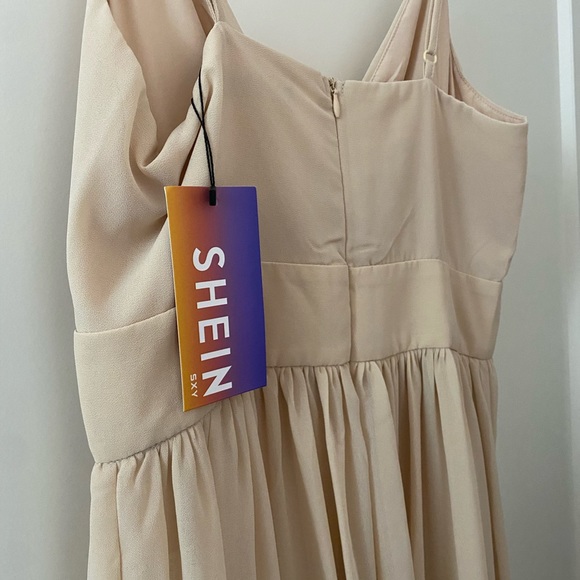 ☀️ 3/$30 SHEIN SXY Split Thigh Maxi Cami Dress NWT - Picture 3 of 9